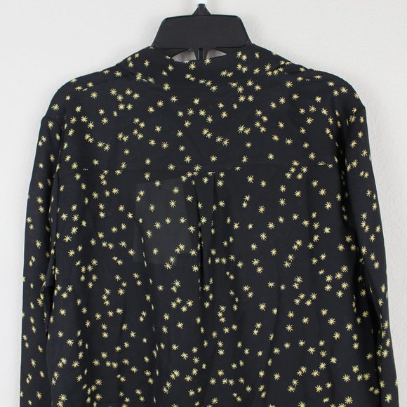 NWT Theory Classic Silk Button-Up Top Shirt - Office to Evening - Picture 9 of 12